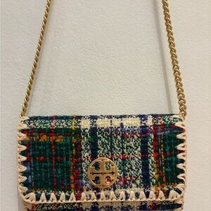 Tory Burch Willa Tweed shoulder bag